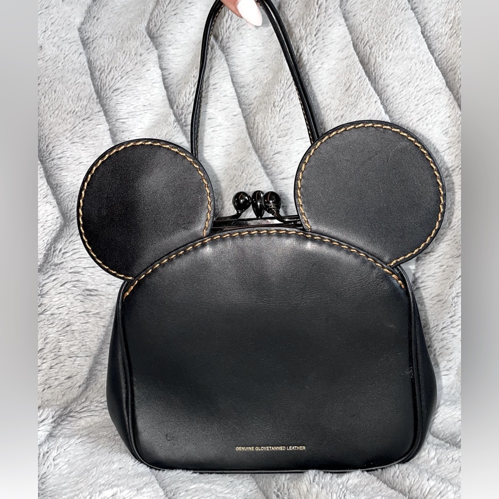 Limited Edition Disney X Coach Mickey ears kiss-lock bag